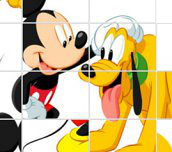 Hra - Mickey mouse skládačka