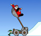 Hra - Slingshot Santa