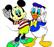 Hra - Mickey mouse omalovánka