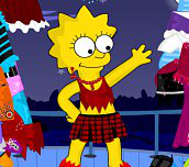 Hra - Obleč Lisu Simpson