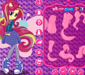 Hra - My Little Pony Rainbow Rocks Fluttershy Dress Up