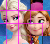 Hra - Frozen Winter Puzzle