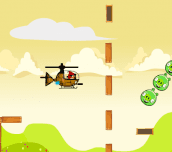 Hra - Angry Birds Hero Helicopter