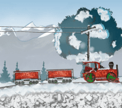 Hra - Santa Steam Train Delivery
