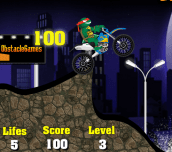 Hra - Ninja Turtles Bike Challenge