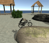 Hra - Bike Tricks Hawaii Trails