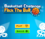 Hra - Basket Ball Challenge Flick The Ball