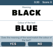 Hra - Colour Text Challenge