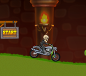 Hra - Motor Bike Hill Racing 2D
