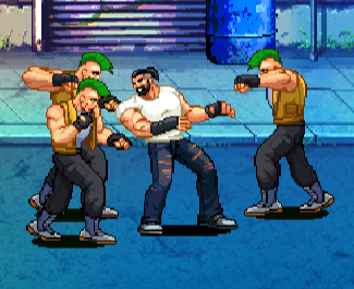Hra - Beat Em Up Street fight 2D