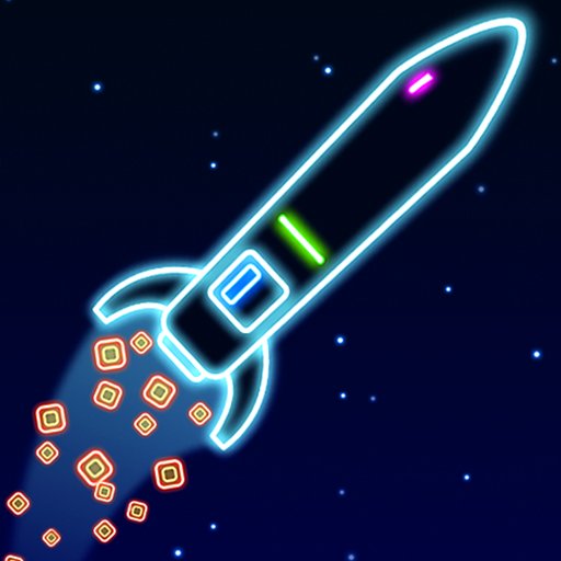 Hra - Neon Rocket