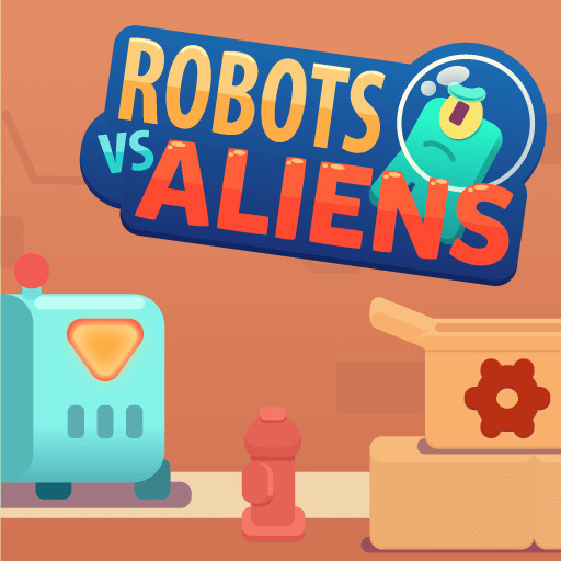 Hra - Robots vs Aliens
